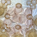 10 pink Arcoroc dessert plates