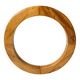 Vintage pine mirror by Glasmäster Markaryd Sweden 1970s