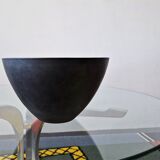 Black and Green Krenit Bowl by Herbert Krenchel for Torben Ørskov & Co, Denmark, 1953