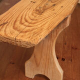 Wooden guinguette bench