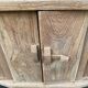 Small solid elm wardrobe - Shandong China around 1900