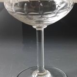 Lot of 6 x Champagne Coupes/Verreries Doyen. Art Deco. In half crystal.