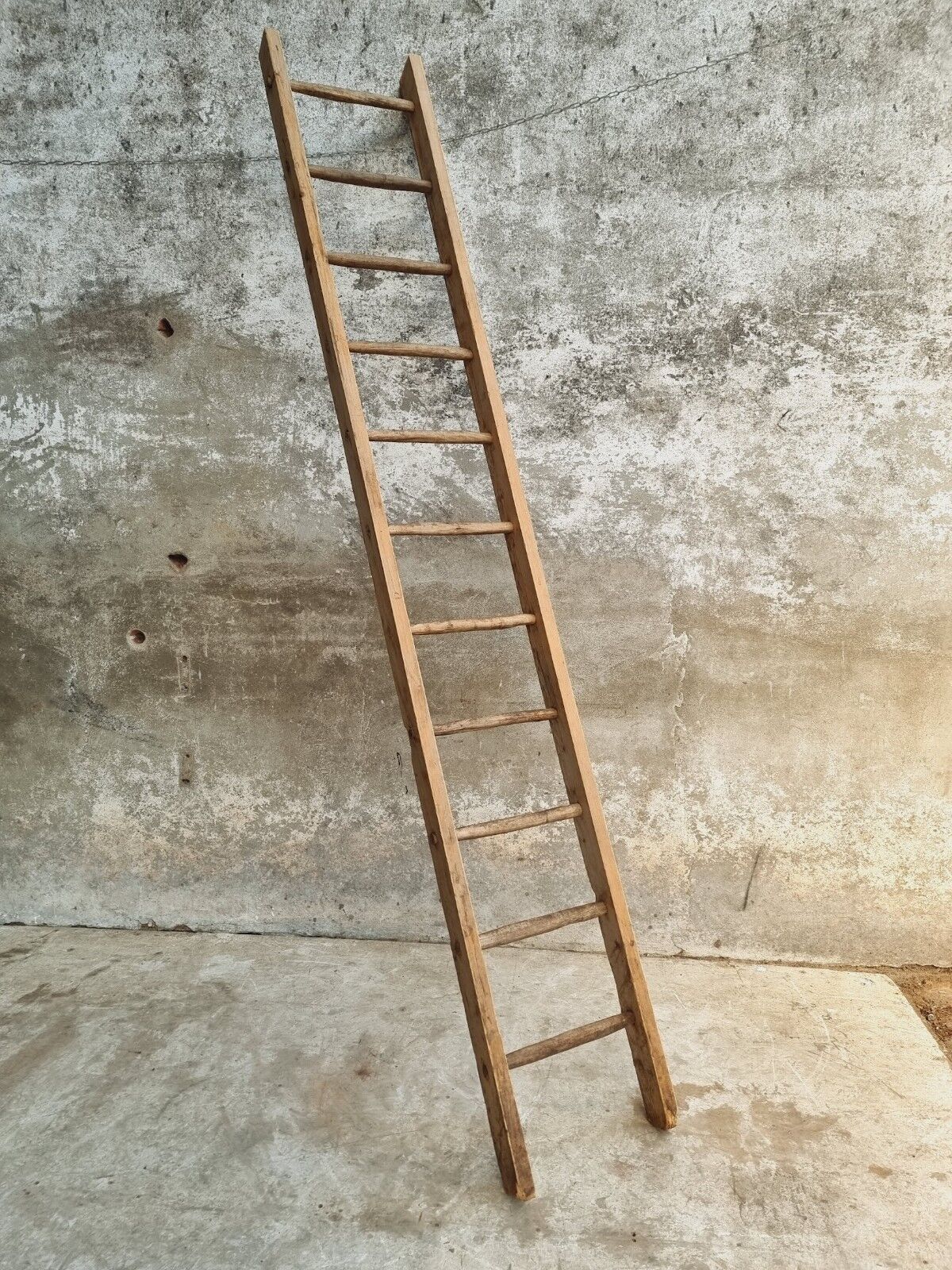 Antique ladder pine 290 cm