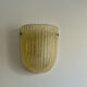 Pair of vintage murano wall lamps, zonca italy 1970