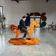 Giant rocking horse, Italy, 1970