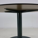 Eighties design Dutch design dining table with beautiful thin top