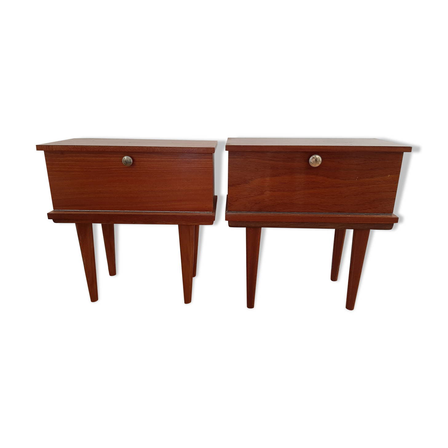 Pair of vintage bedside tables