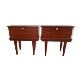 Pair of vintage bedside tables