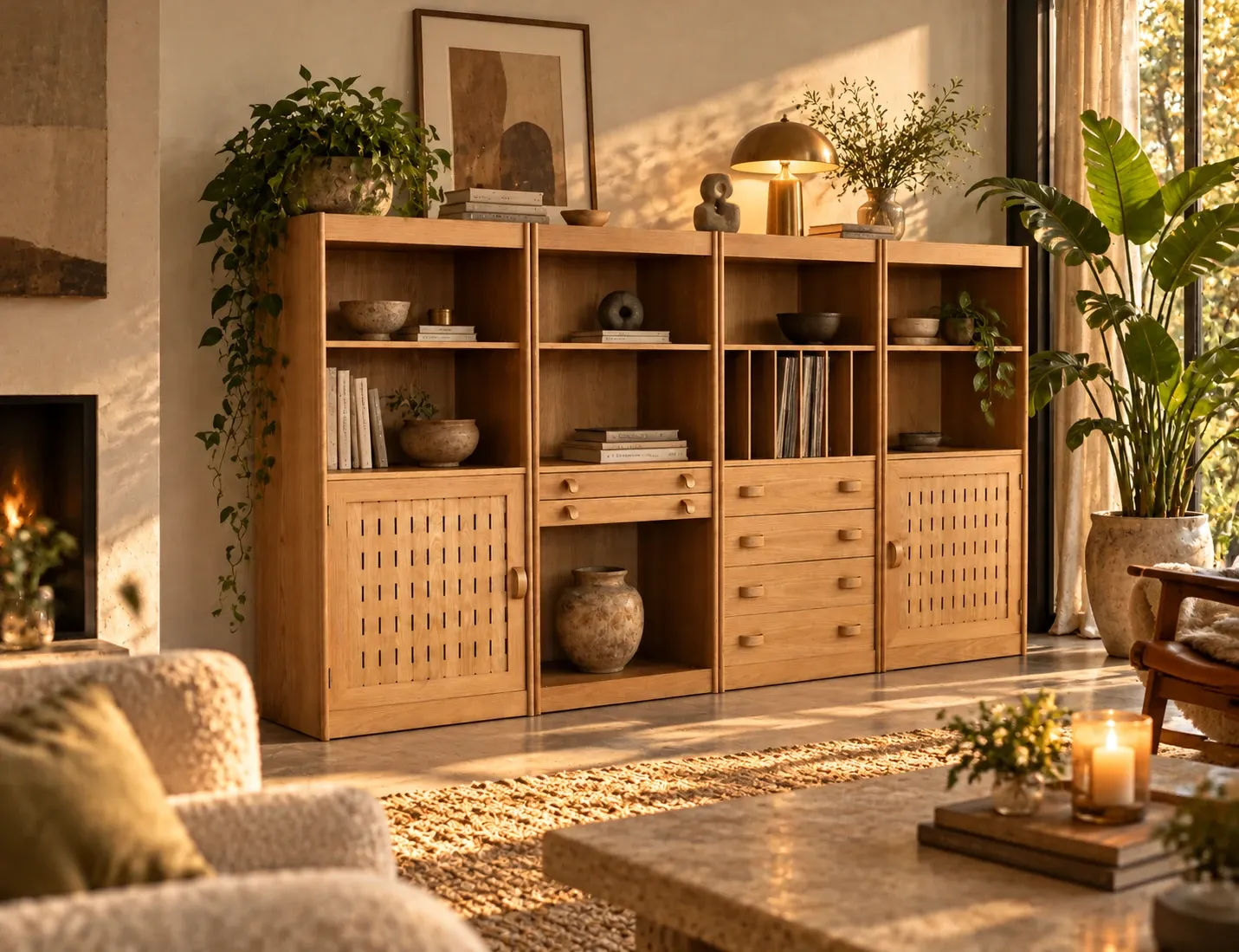 vintage wall unit | cabinets | 1960s | Danish