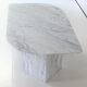 Table basse vintage en marbre  1970
