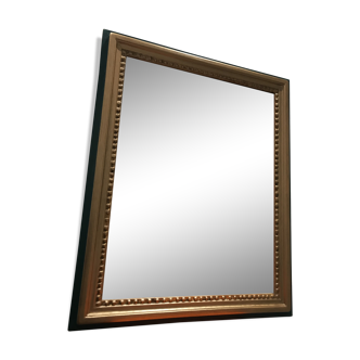 20th century rectangular wooden mirror in Louis XVI style 50x62cm