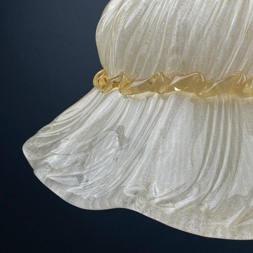 Vintage Murano Glass Pendant Lamp, Italy, 1970s
