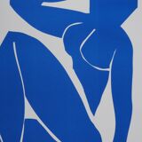 Henri Matisse: Blue Nude I, signed lithograph