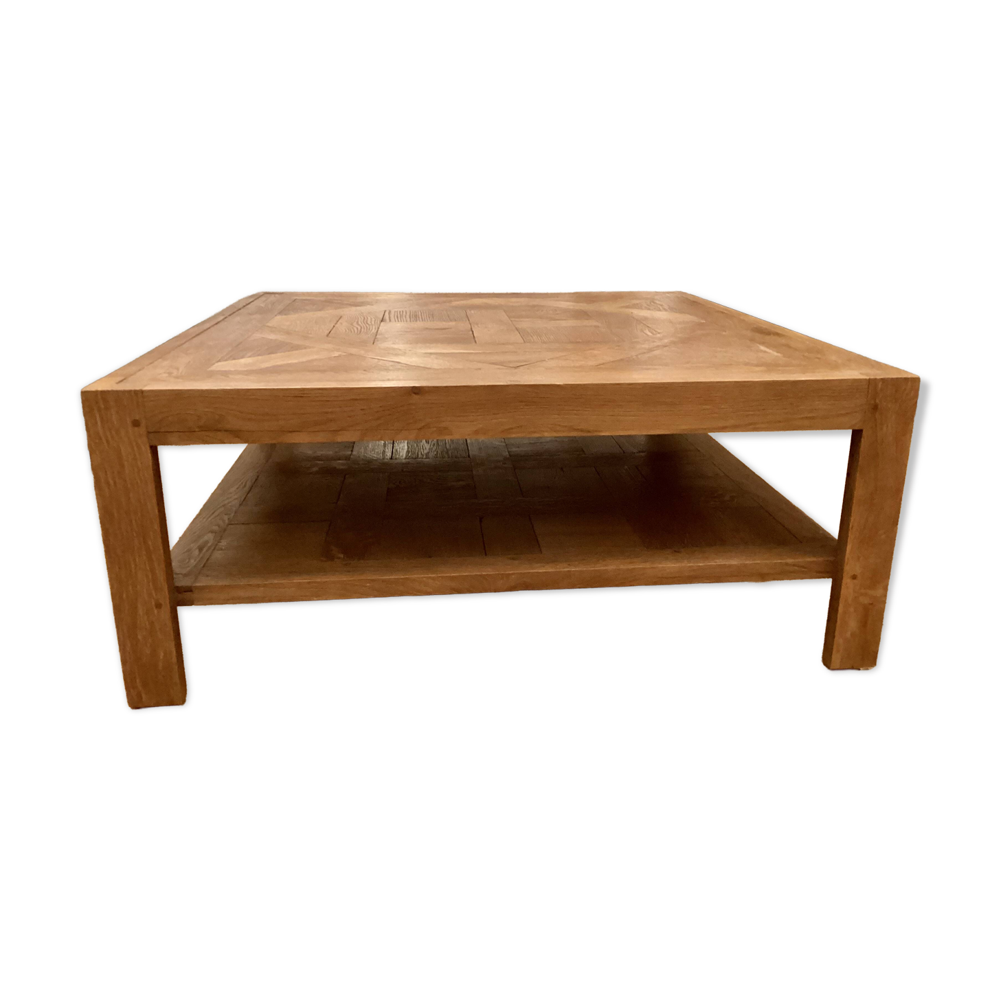 Table basse en chêne massif