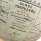 Terrestrial globe j. forest, geographical publisher in paris - early 20th century