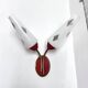 Vintage 1960s opaline wall light