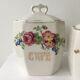 Pair of porcelain kitchen pots
