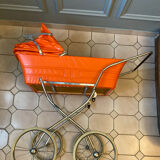 Vintage landau orange and chrome around 1970