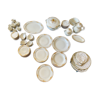 Bernardaud Coquille porcelain service, 96 pieces