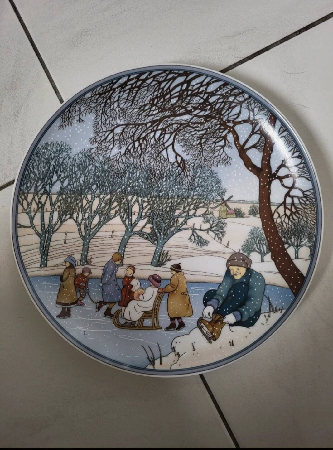 Villeroy & Boch Winter decorative plate