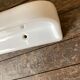 Bathroom shelf white porcelain sink shelf