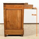 Walnut Writing Commode, Restoration Period – 1st Part 19th
