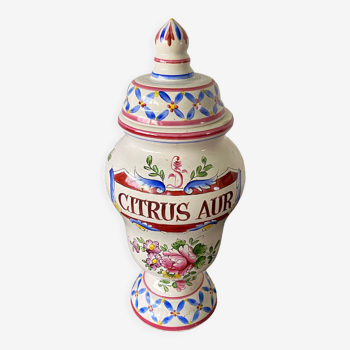 Citrus aur medicine jar