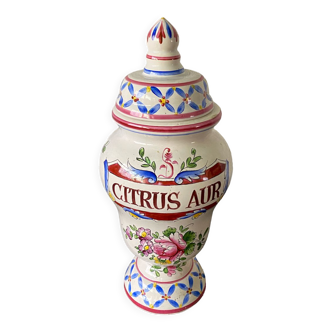 Citrus aur medicine jar