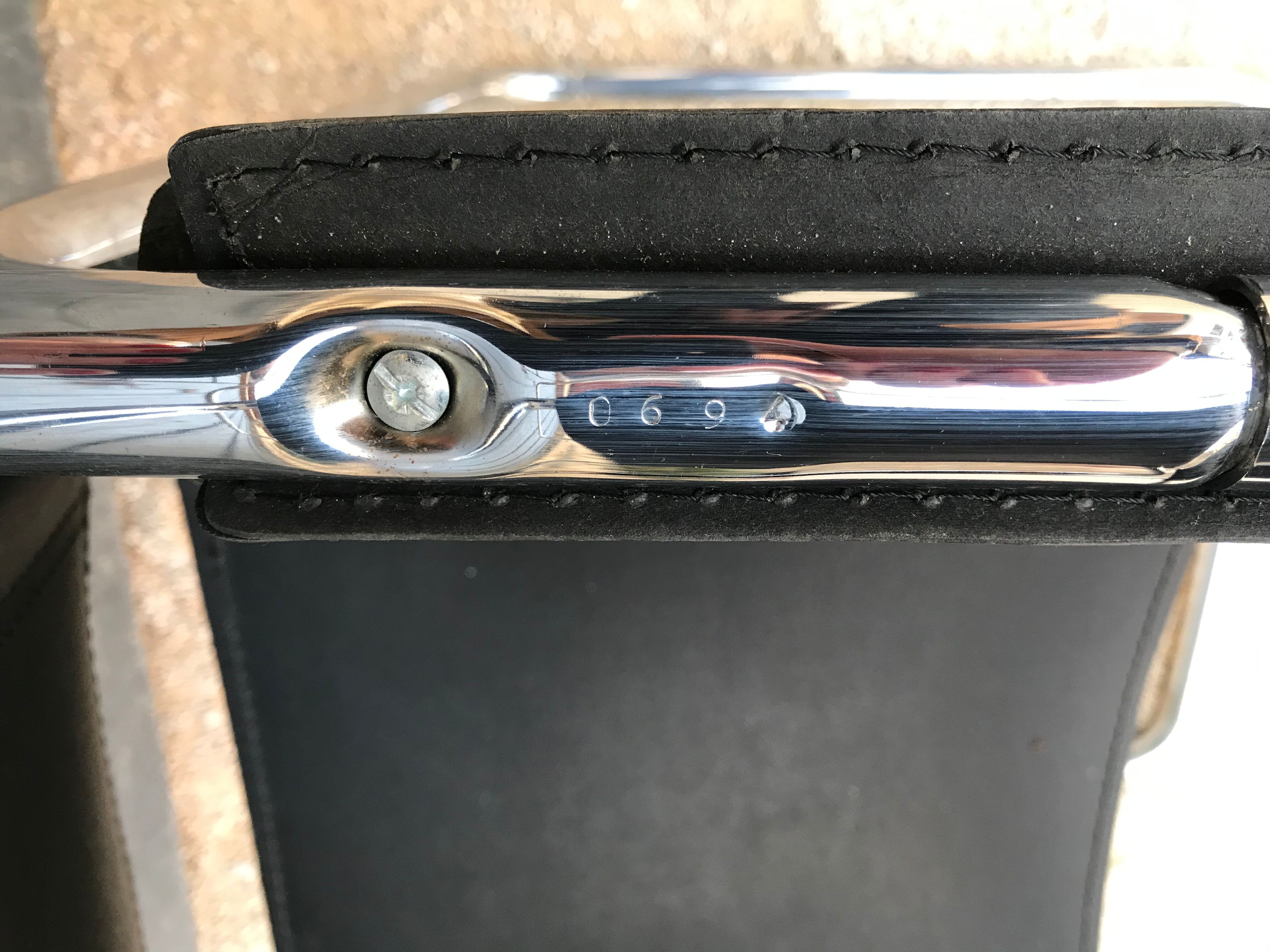 Pair of leather chairs