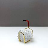 Mid century ashtrays, bar accessories, rockabilly