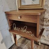 Pair of 70's bedside tables
