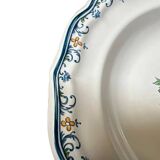 Our deep ceramic plates from Gien "Moustiers with pomegranate"