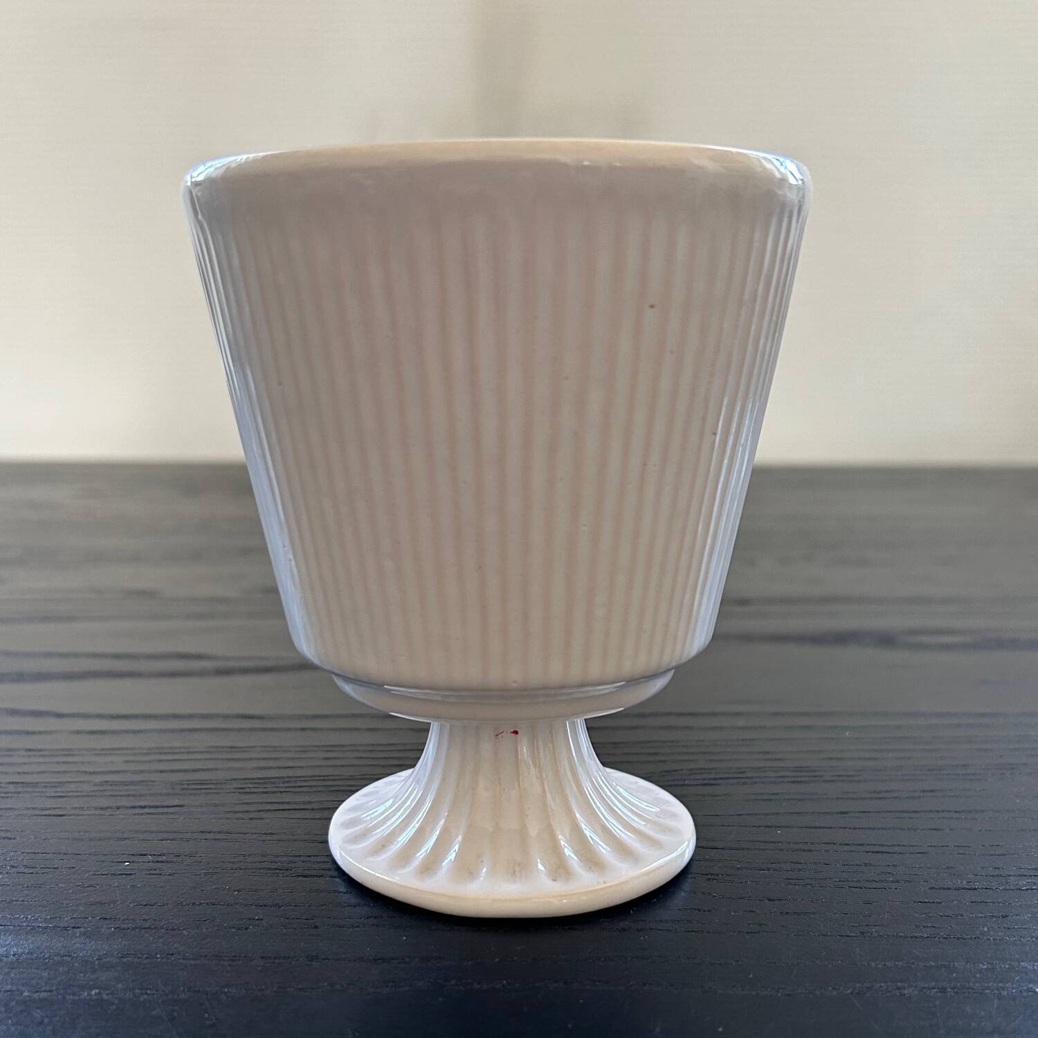 White Scandinavian vase