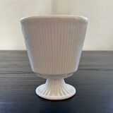 White Scandinavian vase