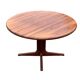 Vintage Teak Glostrup Dining Table Extendable Oval 1970s