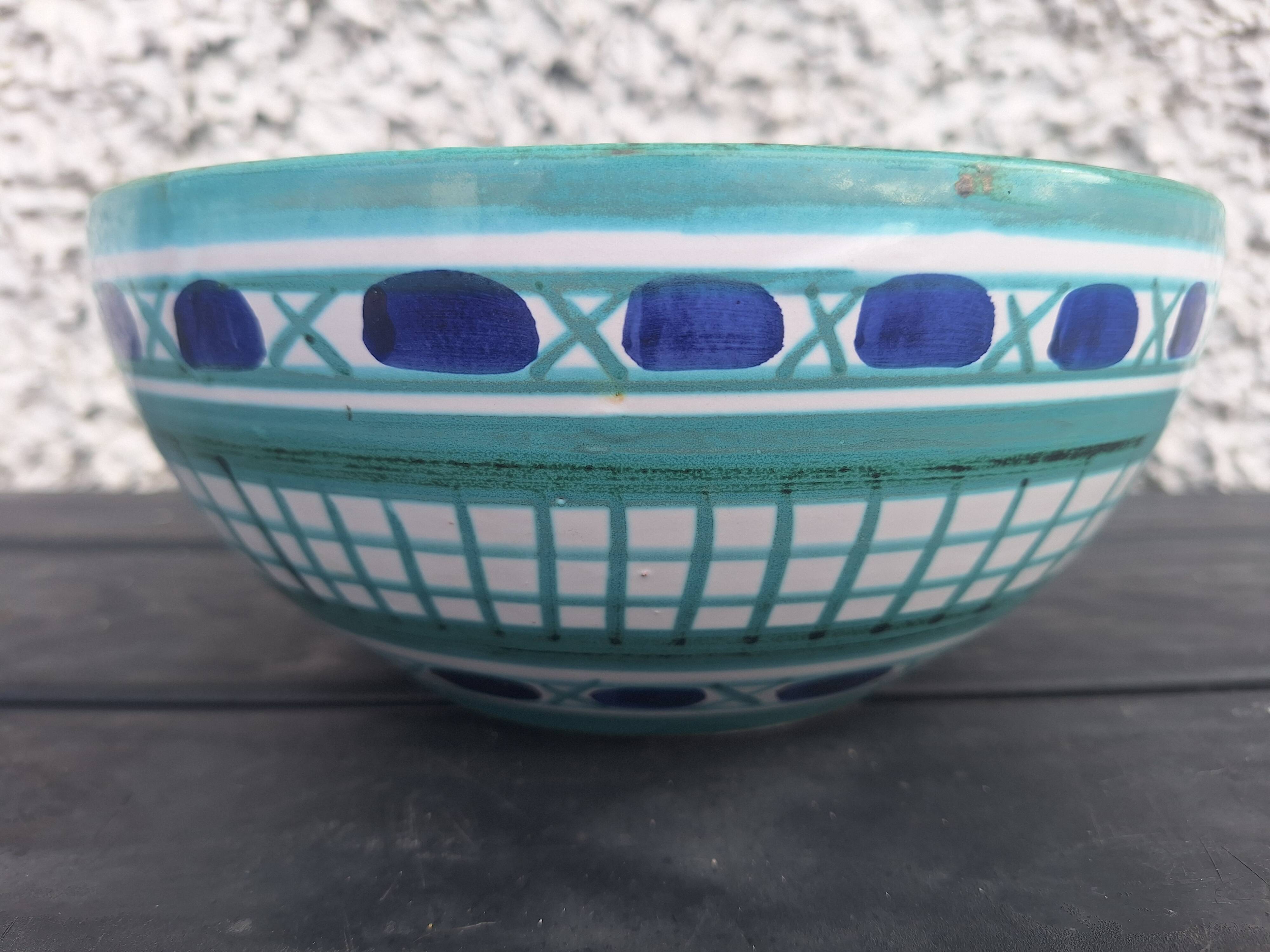 Vallauris Salad Bowl Robert Picault Vintage