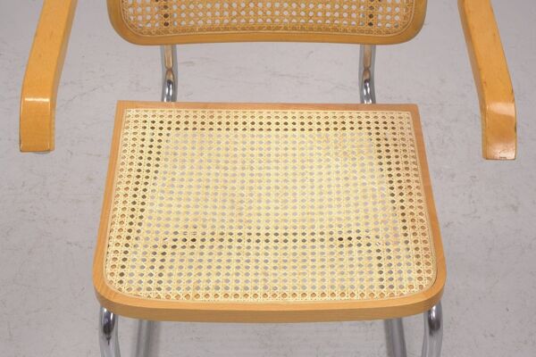Chaise Bauhaus Cesca B64 de Marcel Breuer édition Gavina