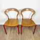 Paire de chaises Lotus de Hartmut Lohmeyer pour Kusch+Co