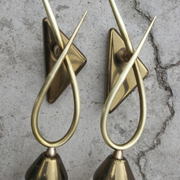 Pair of wall lamps, lunel edition, 1961 paris, vintage 50s, 60s.