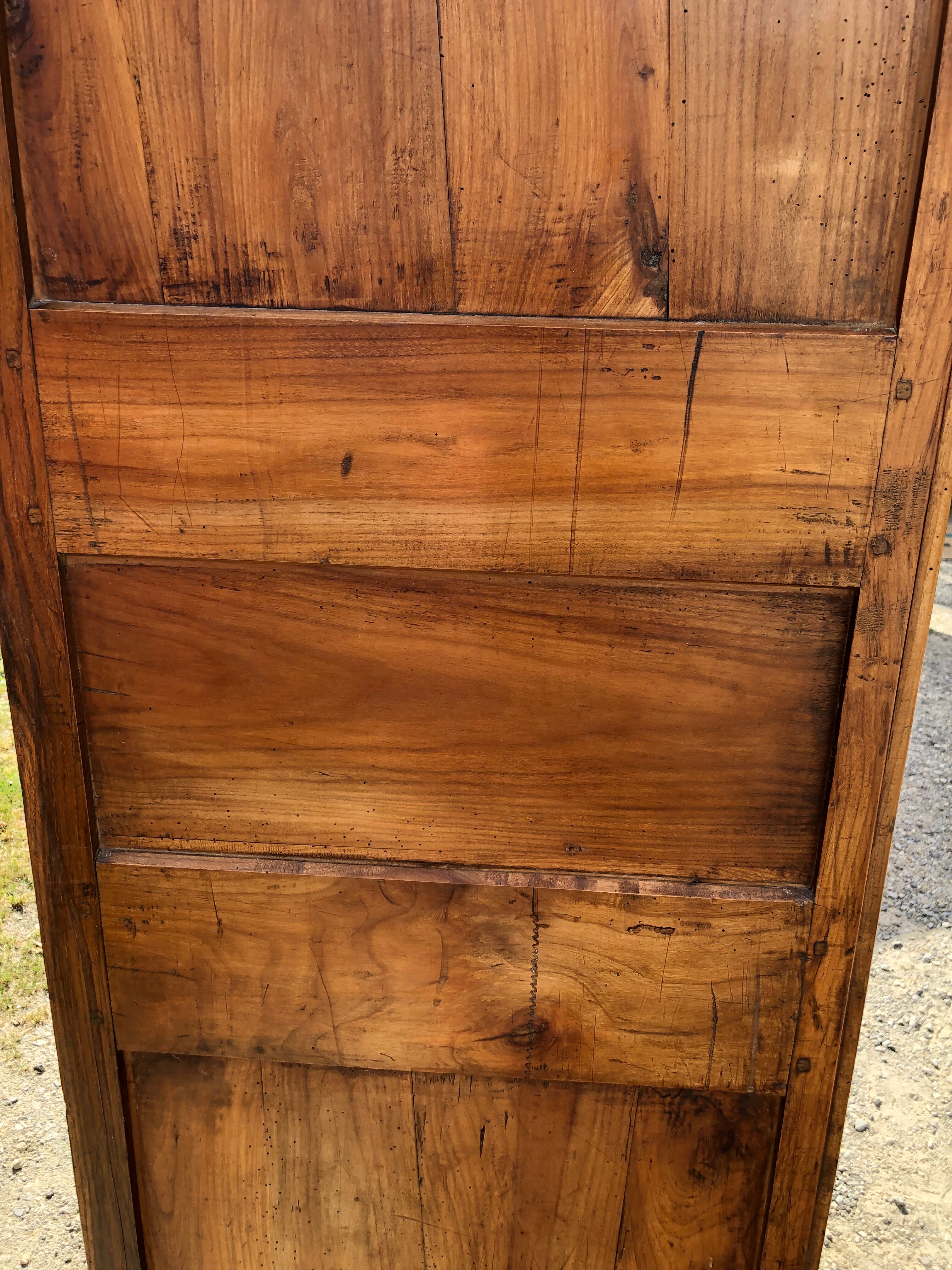 Louis XV style cherry wood cabinet late 19th century