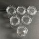 6 Daum wine glasses France Blanzey service