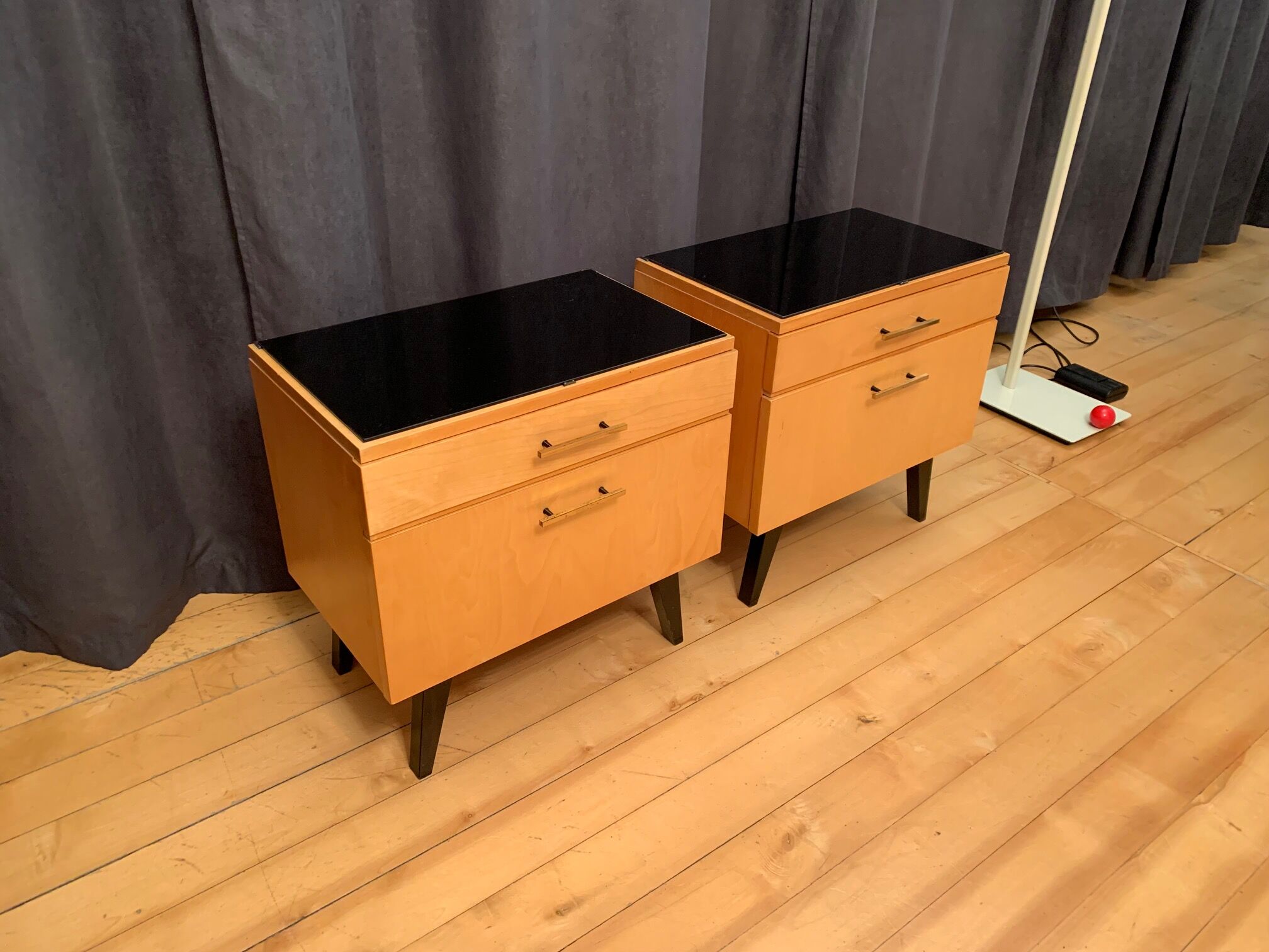 Pair of 1960s bedside tables