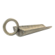 Coffee scoop, mid-century modern, silver-plated alpaca, United Kingdom, 1950s