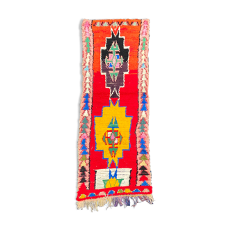 Tapis berbere coloré boucherouite 80x240