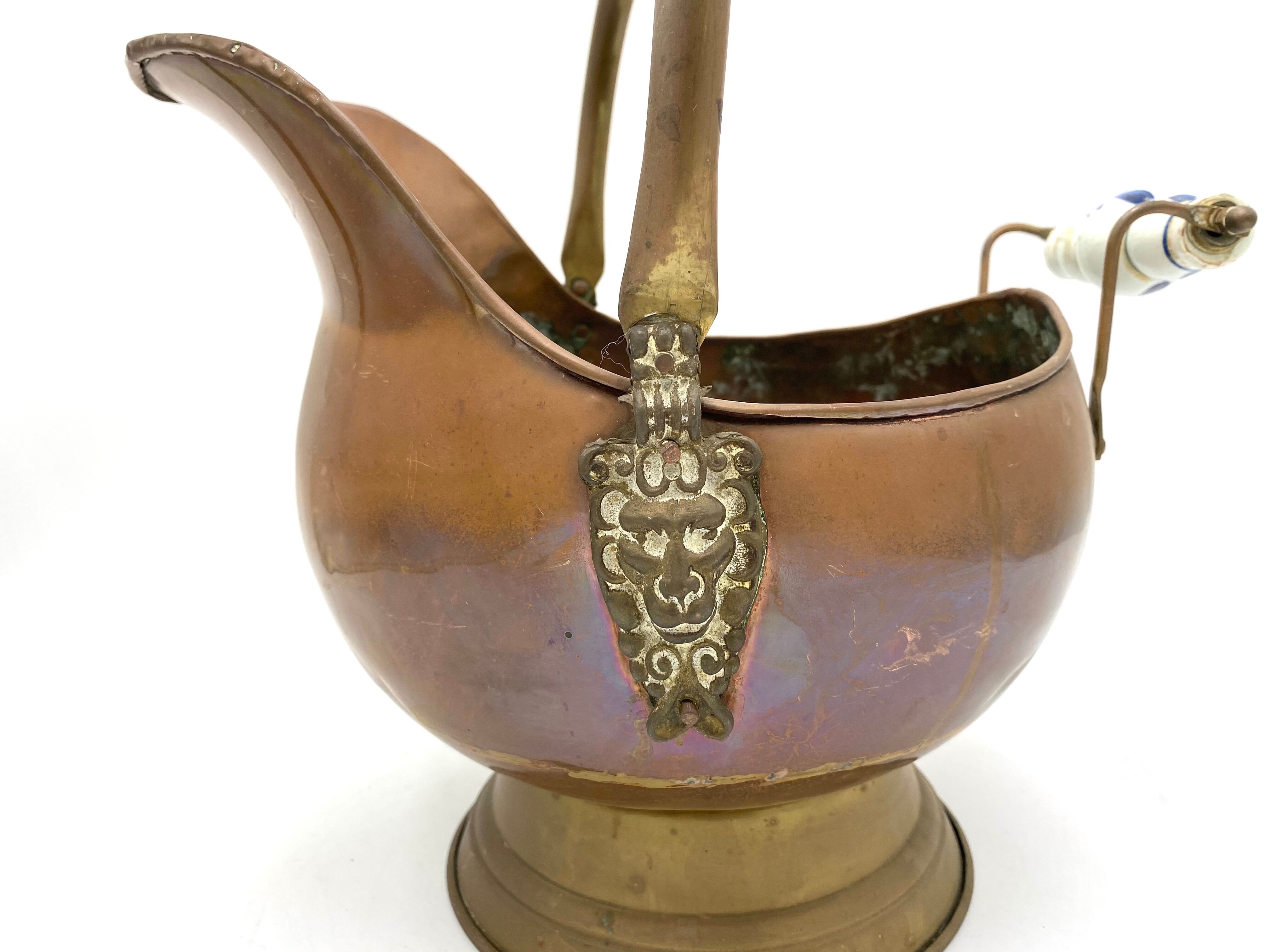 A copper vessel