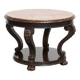 Antique French Side Table from the Early 1900s with a Marble Top