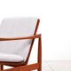 Fauteuil en teck par Skive Mobelfabrik