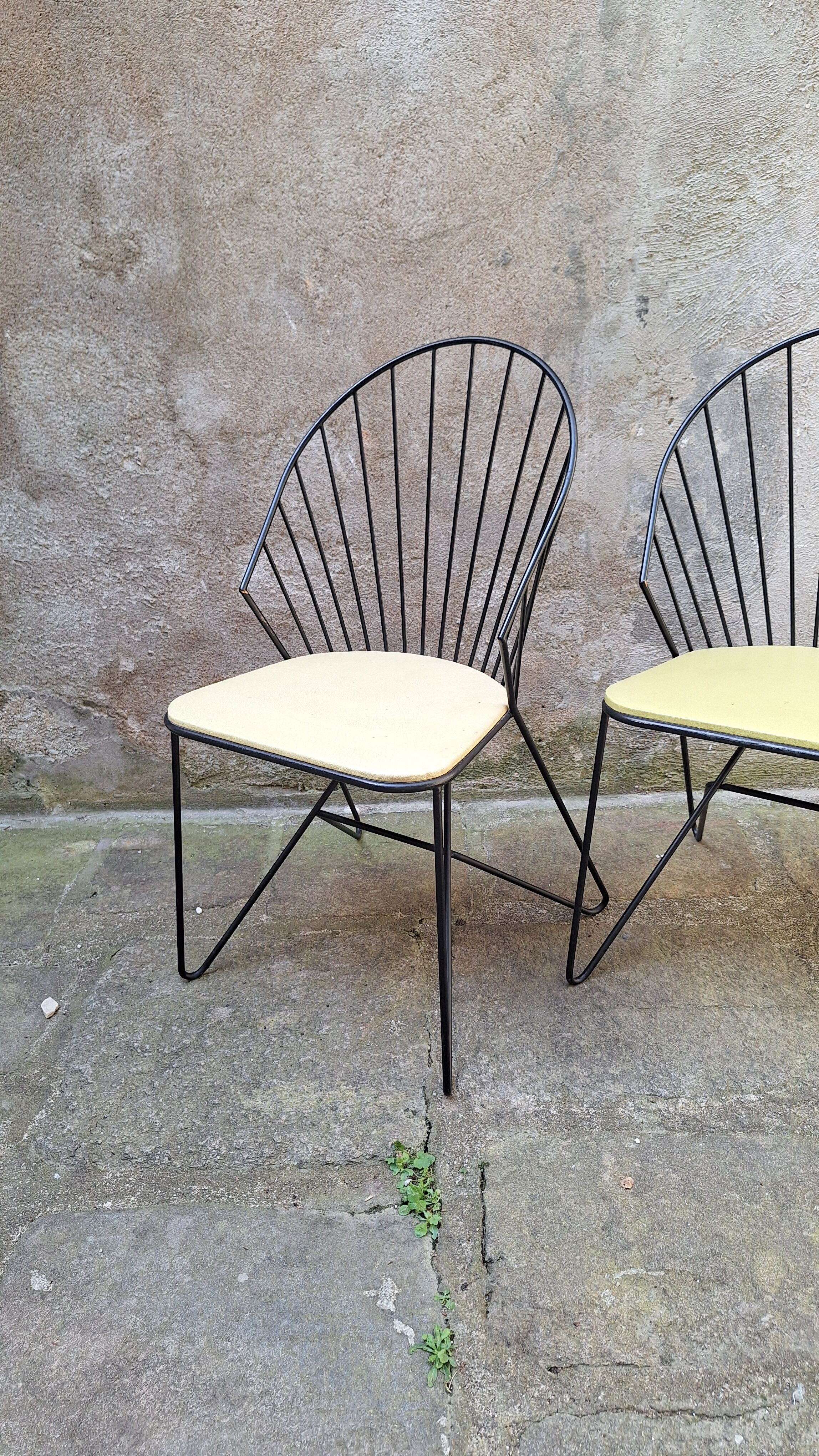 Set of 4 chairs by J.O. Waldar & V. Möldhammer for Sonett Karl Fostel