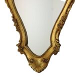 Mid Century Crested Mirror Classic Gold Mirror France