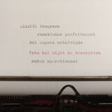 Olympia Progress typewriter 30s